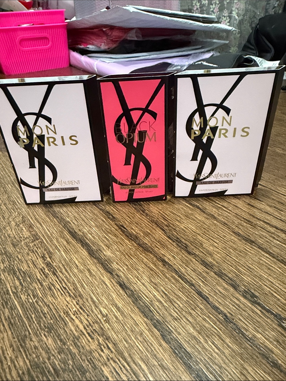 Set of 3 YSL samples